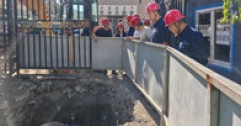 【市城市燃熱集團(tuán)富泰熱力】公司領(lǐng)導(dǎo)深入在建工地檢查施工安全工作